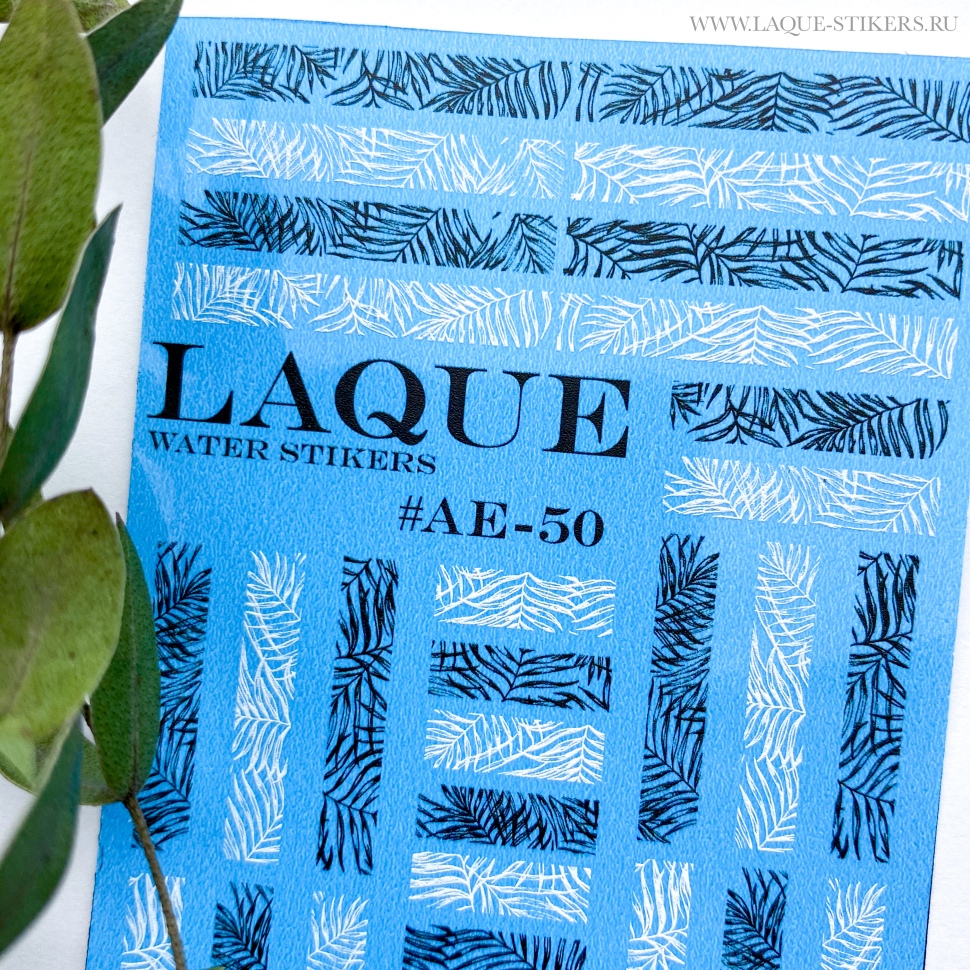 Sticker design AE50 by LAQUE (water soluble stickers)