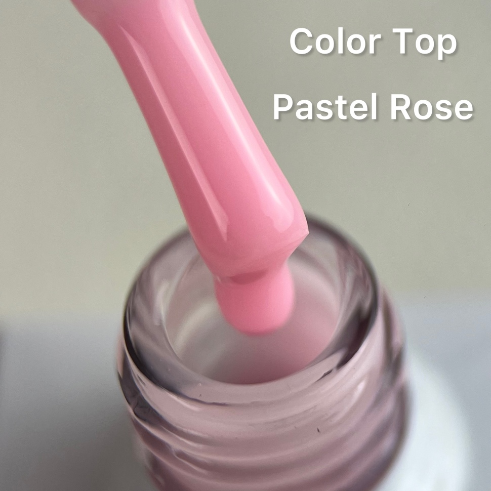 Color Top Coat Pastel Rose NO WIPE 10ml by Love My Nails
