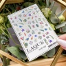 Sticker design CF-62 (water soluble stickers) by LAQUE