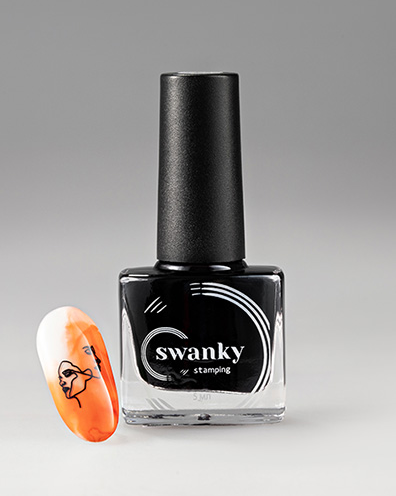 Акварельные капли оранжевый N' 7 от Swanky 5мл
