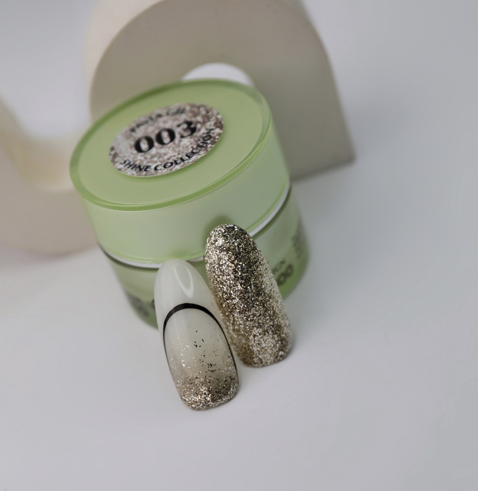 Shine gel pasta white gold from Trendy Nails No. 03