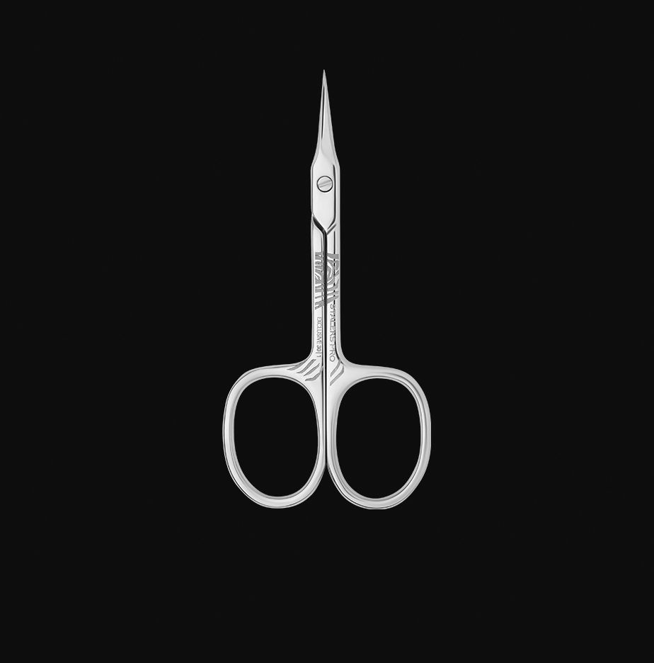 Cuticle scissors "Magnolia / Zebra" SX-30/1 STALEKS EXCLUSIVE