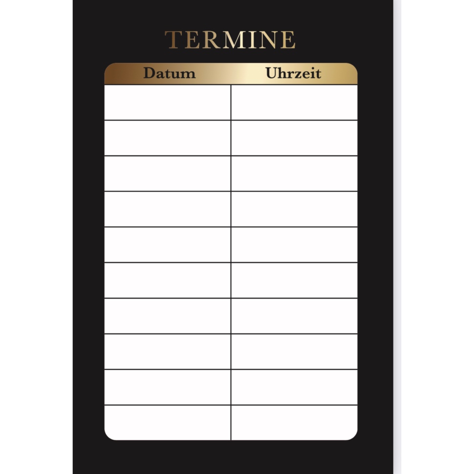Terminkarten für Ihre Kunden neu (20 Stk.)