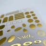 Sticker 0129 gold von NARTex