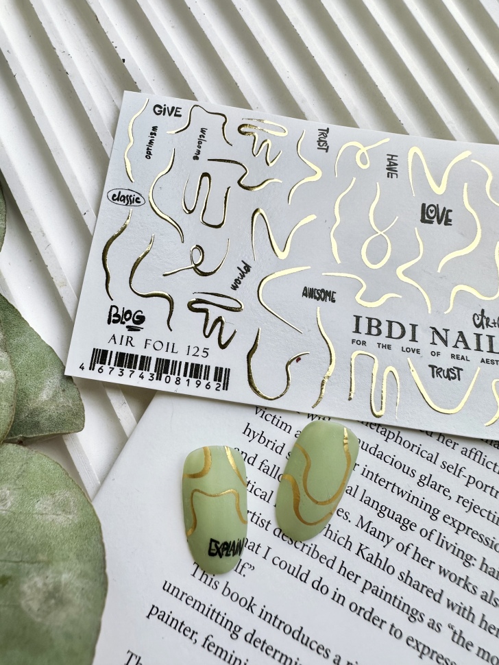 Slider Air Foil 125 von IBDI Nails  