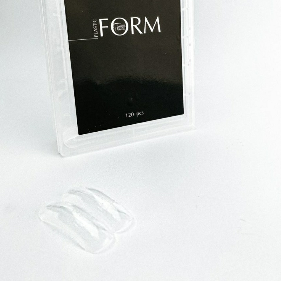 Dual Nageltips für Acrylgel (wiederverwendbar) klar 12/120 Stk. vom Trendy Nails