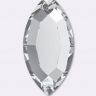 Стразы "2200 Navette Flat Back Crystal" 6 штук (8ммх4мм) от Swarovski