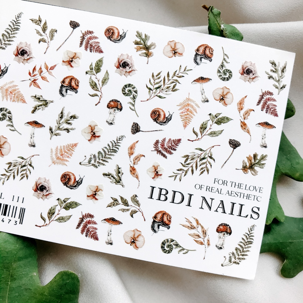 Sticker COLORFUL Nr.111 von IBDI Nails
