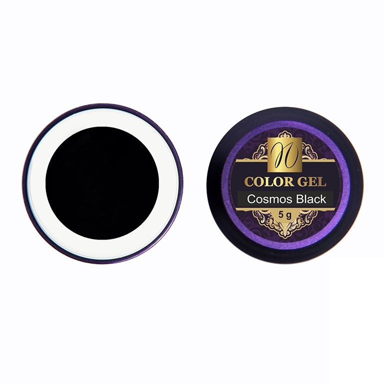 Color Gel von NOGTIKA 5ml "Cosmos Black"
