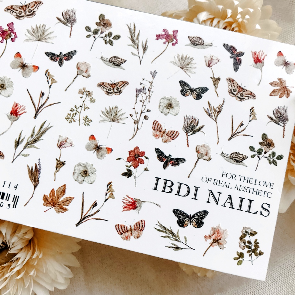 Sticker COLORFUL Nr.114 von IBDI Nails
