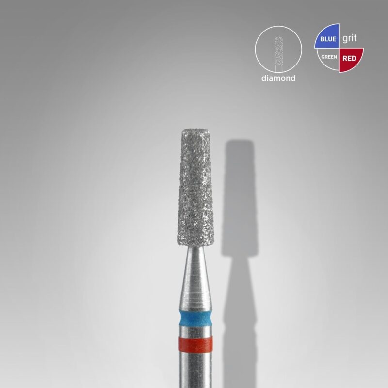 Router bit diamond Cone DUO  (red-blue) 2,5mm/8mm from STALEKS