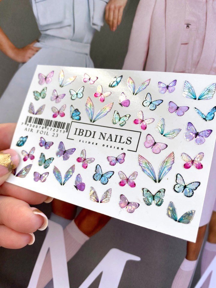 Наклейка Air Foil 23 от IBDI Nails