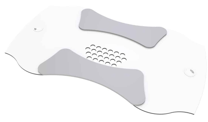 Foam hand pad (white)