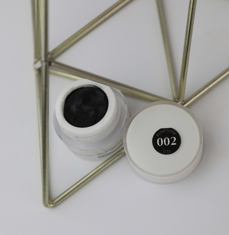 Plastilin Gel 4D schwarz von Trendy Nails Nr. 002
