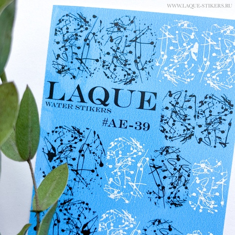 Sticker Design AE39 von LAQUE (Wasserlösliche Aufkleber)
