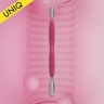 Pusher für Nagelhaut mit Silikongriff (sterilisierbar) STALEKS UNIQ PQ10/1