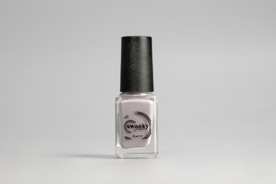 Stamping nail polish gray-lilac Nr. S31 by Swanky
