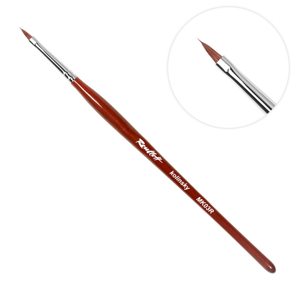 Roubloff Brush is ideal for fine Lines MK03R  Size 2