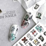 Sticker COLORFUL Nr.143 von IBDI Nails