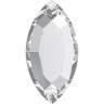 Стразы "4228 Xilion Navette White Opal" 6 штук (6ммх3мм) от Swarovski