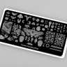 Stamping plate stencil  with No. 051 by Swanky