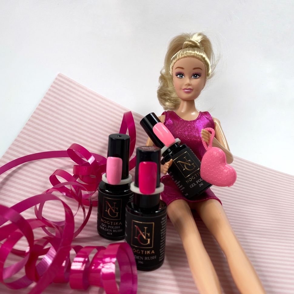 Barbie SET Gel Polish 3x 8ml von NOGTIKA