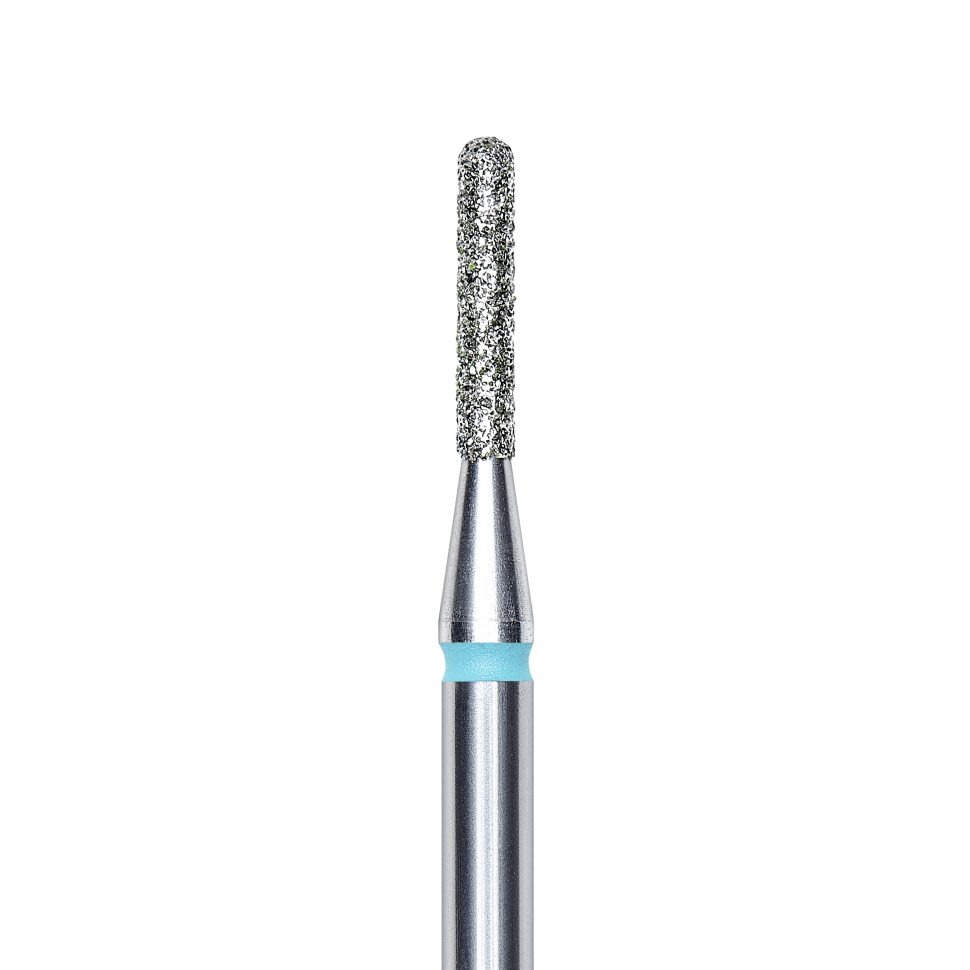 Fräseraufsatz Zylinder abgerundet Diamant Bit mittel (blau) in Größen: 1,4mm und 2,3mm von STALEKS