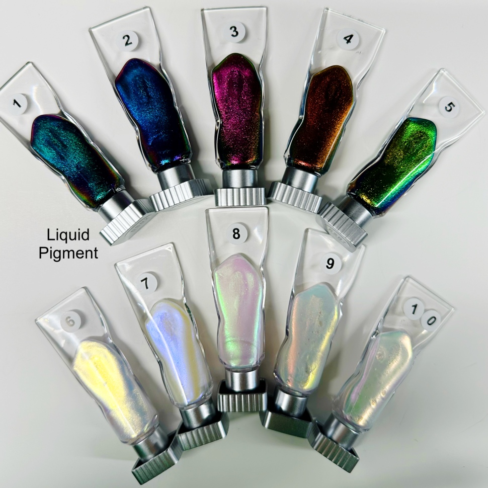 Liquid Mineral Pigment 10 colors 6 gr