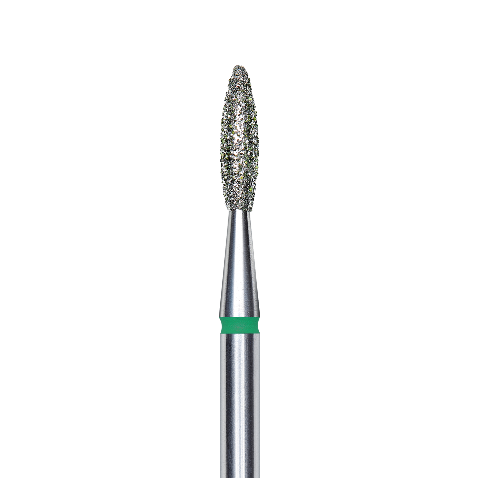 Fräseraufsatz FLAMME Diamant Bit grob (grün) 2,1mm von STALEKS