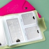 Stamping bag (case) for 20St.(12x6cm)/40St.(6x6cm) fuchsia plate from Swanky