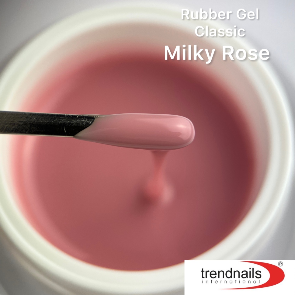 Rubber Gel Classic для моделирования от Trendnails 5/15/30ml  "Milky Rose"