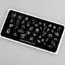 Stamping plate stencil  with No. 07 by Swanky