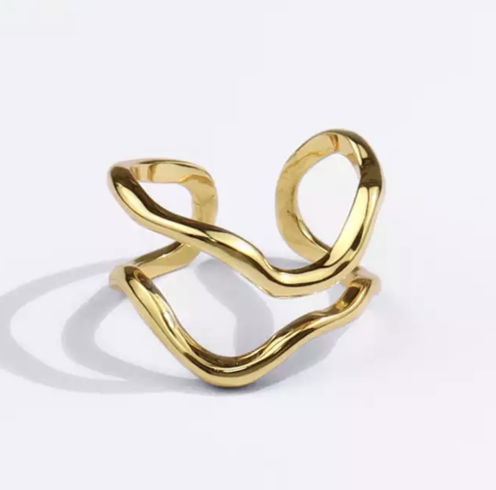 Ring for all sizes in gold