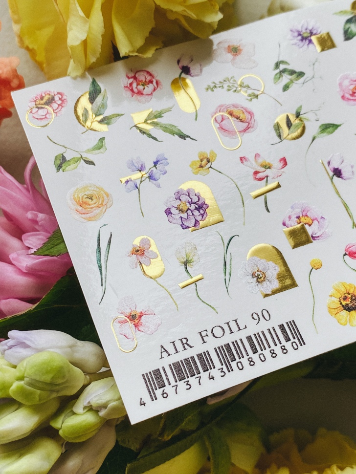 Sticker Air Foil 90 von IBDI Nails