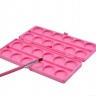 Mischpalette für Nailart in rosa 24 Mulden