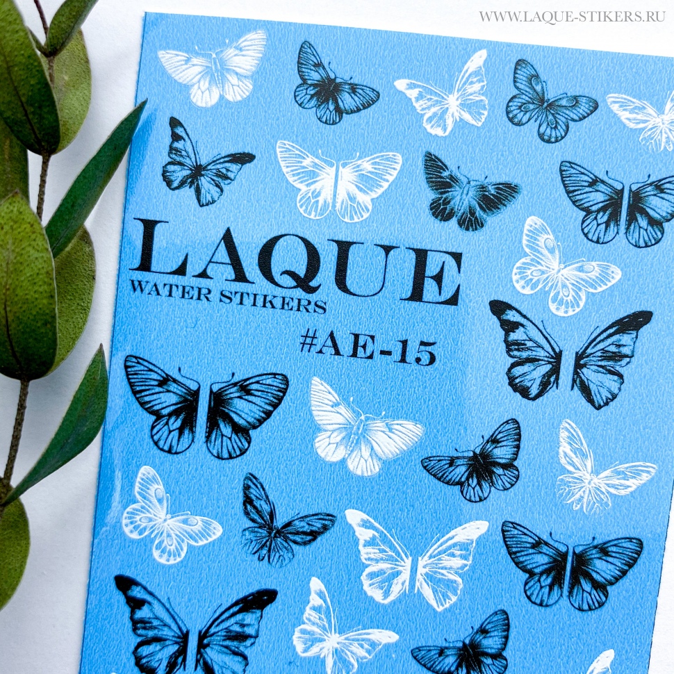 Sticker Design AE15 von LAQUE (Wasserlösliche Aufkleber)