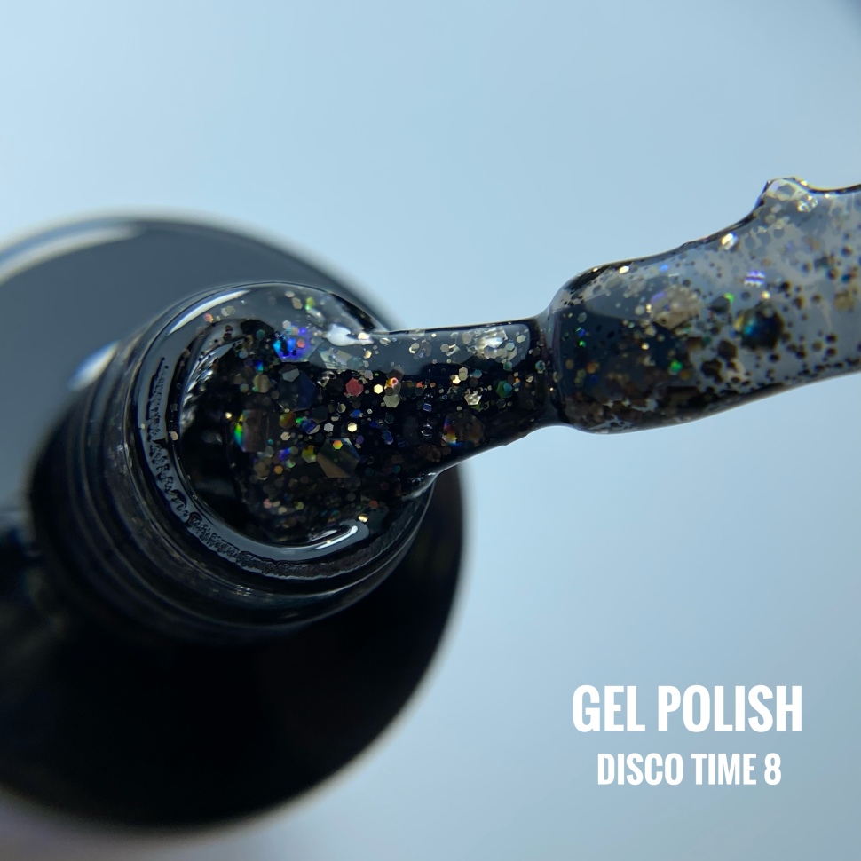 Gel Polish Kollektion Disco Time in 6 verschiedenen Farben von NOGTIKA  (8ml) 