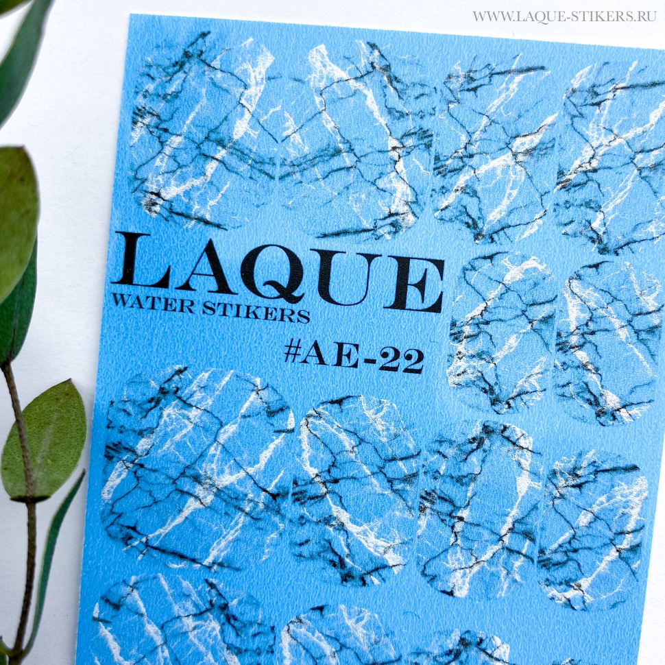 Sticker Design AE22 von LAQUE (Wasserlösliche Aufkleber)
