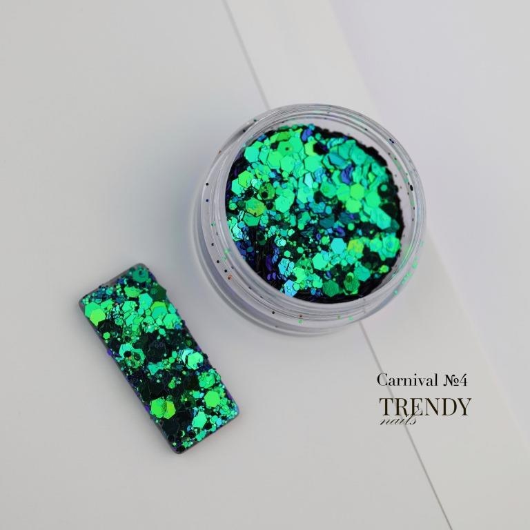 Glitter Carnival №4 from Trendy Nails