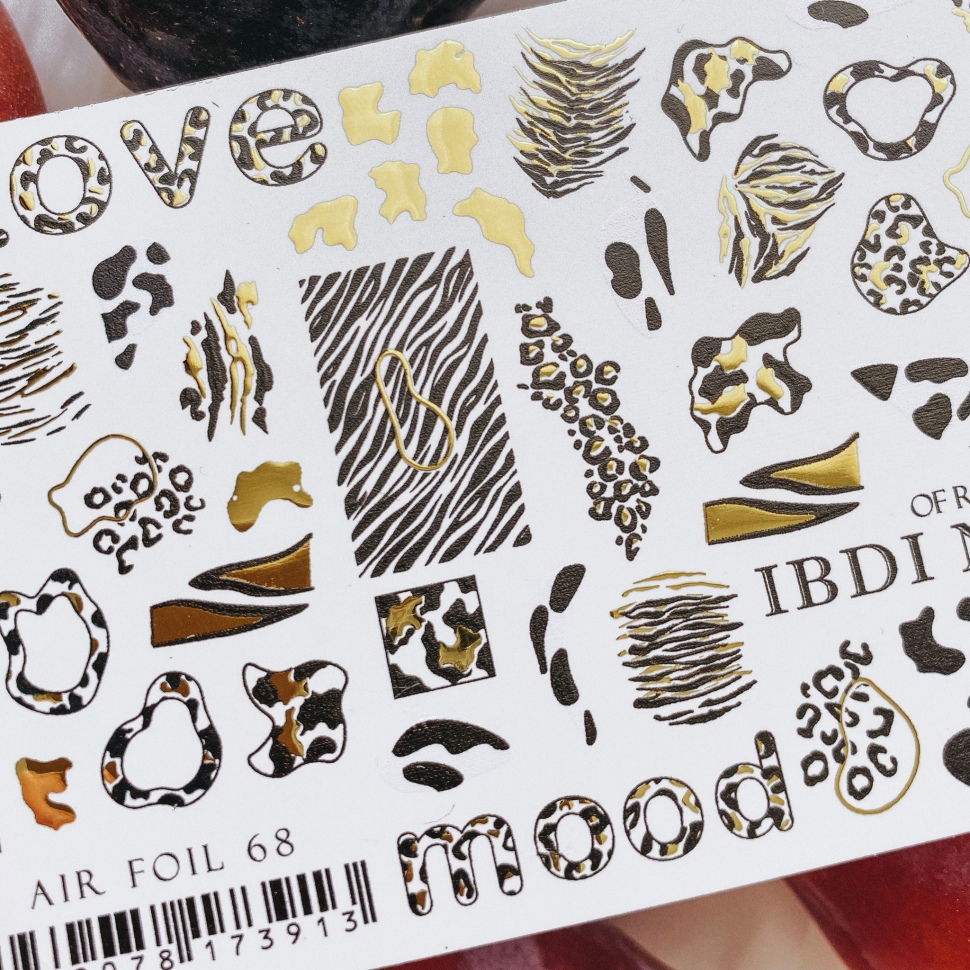Sticker Air Foil 68 von IBDI Nails