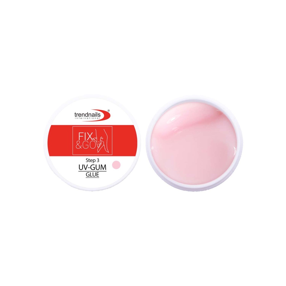 Fix & Go UV-Gum Glue Rosé 10ml