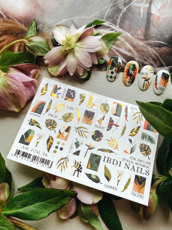 Sticker Air Foil 96 von IBDI Nails
