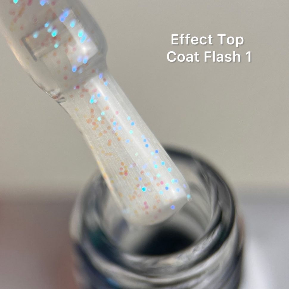 EffectTop Coat Flash 1 NO WIPE 10ml by Love My Nails