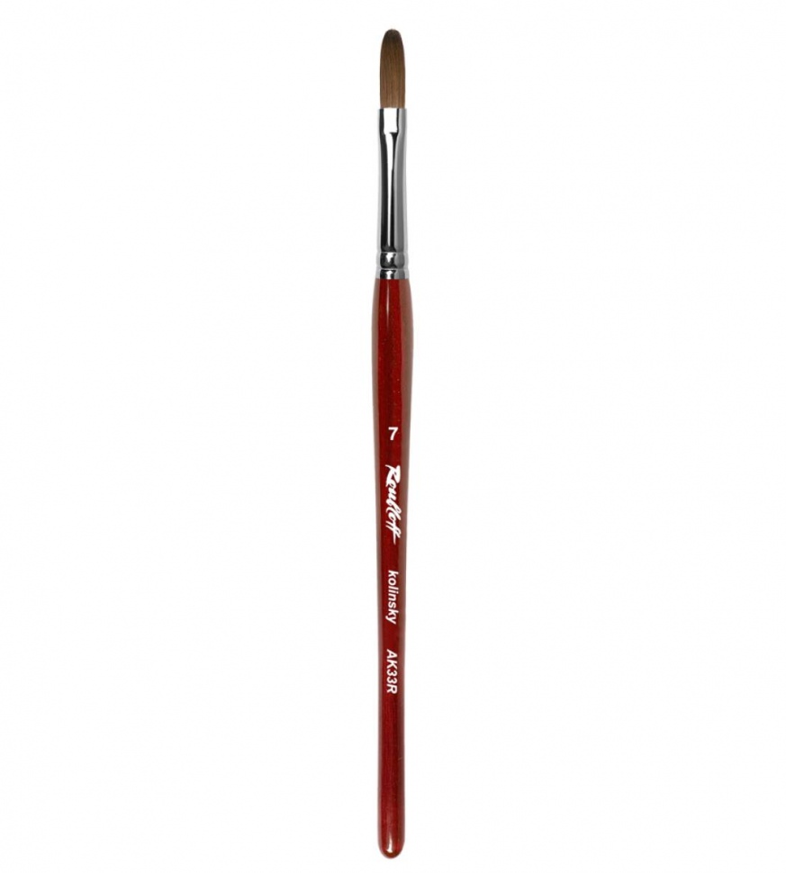 Roubloff Brush is for acrylic modeling AK33R Size 4-8