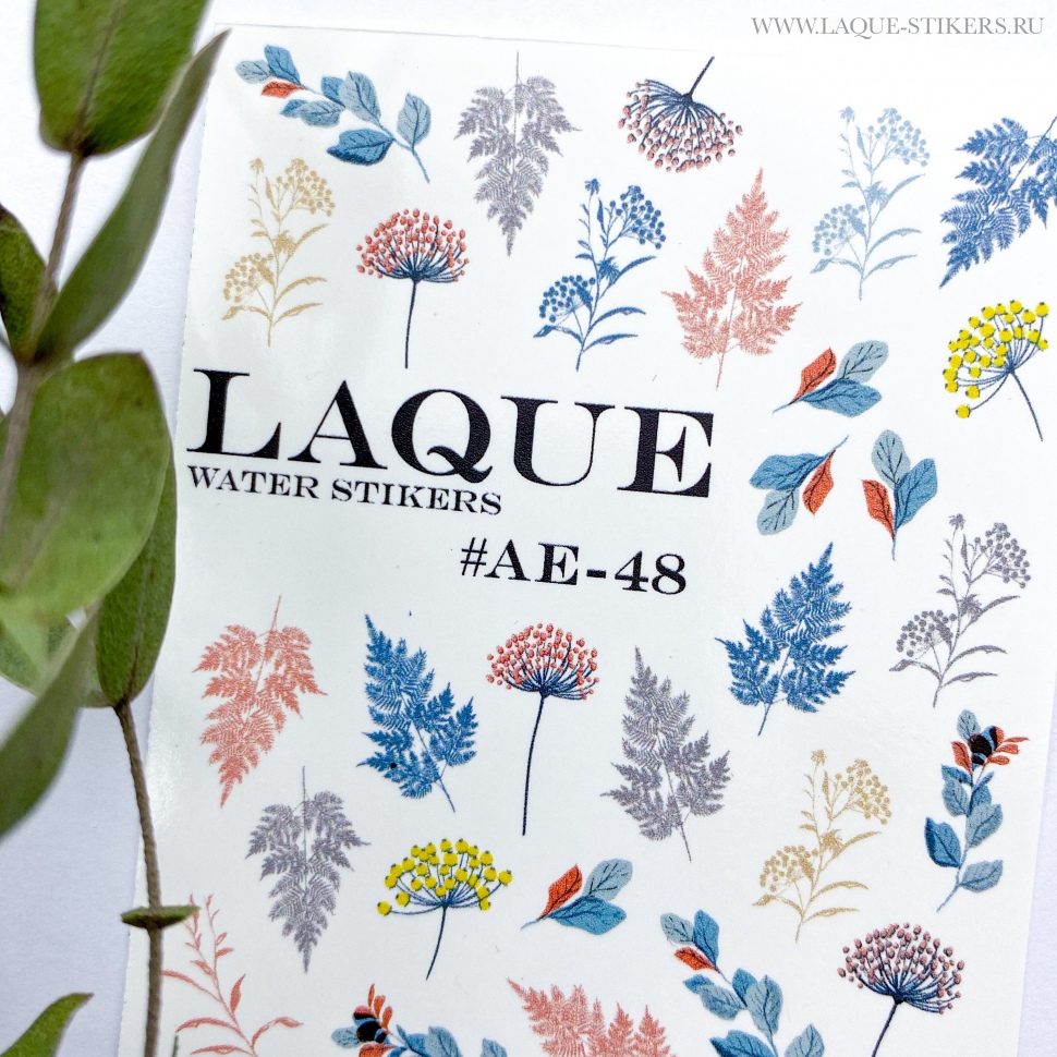 Sticker Design AE48 von LAQUE (Wasserlösliche Aufkleber)