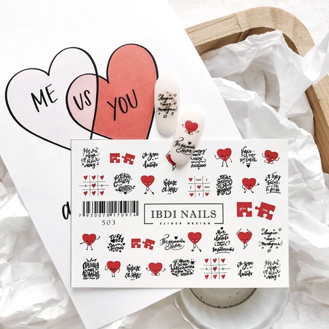 Sticker Nr. 503 von IBDI Nails