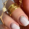 Ring for all sizes in gold