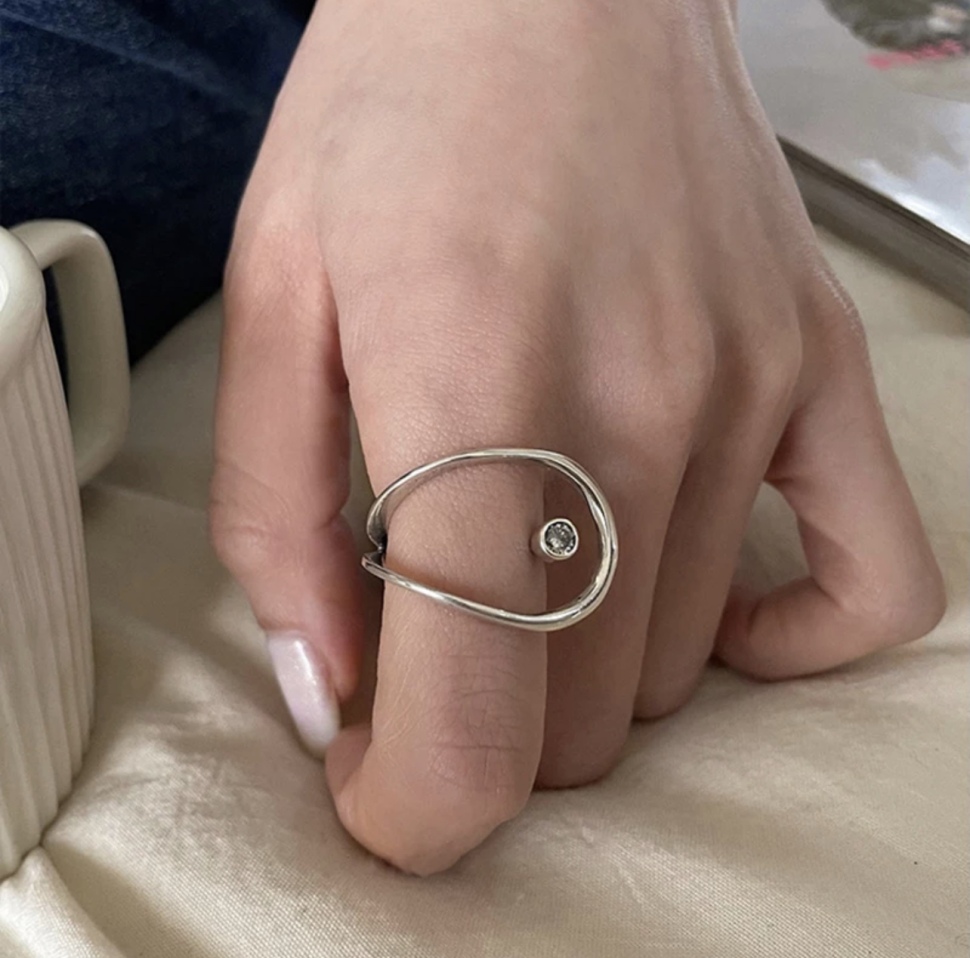 Ring for all sizes in silver