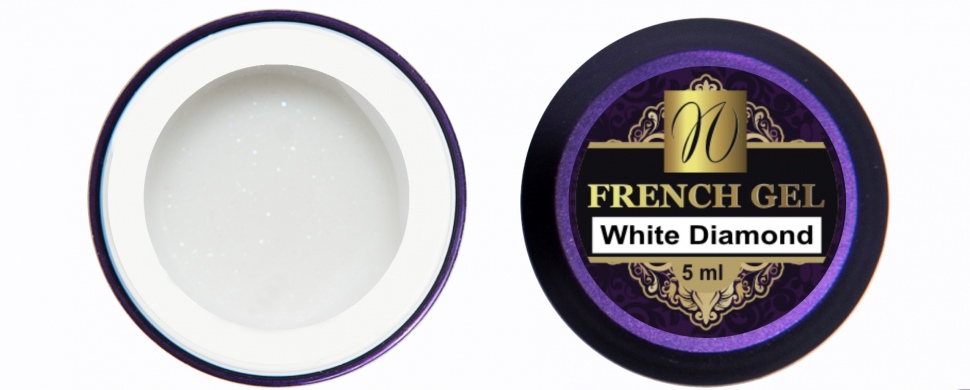 French Gel White Diamond 5 ml