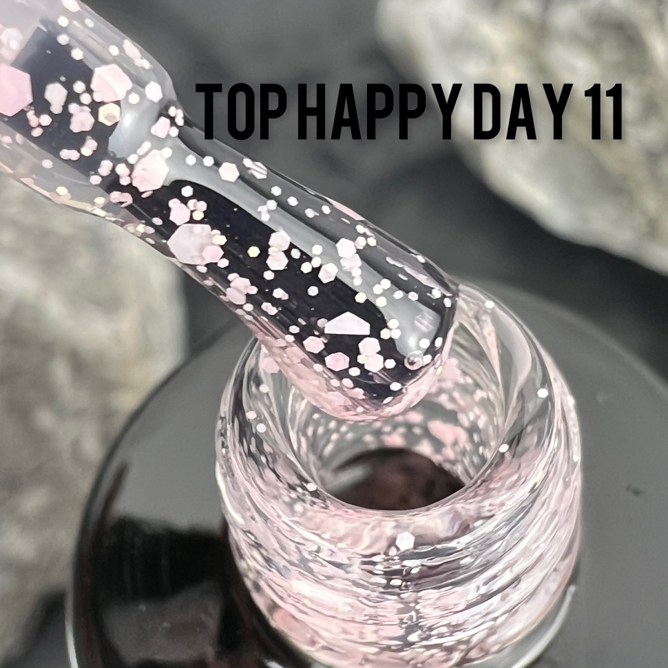 Top Happy Day 11 (Glanzgel ohne Schwitzschicht) 8ml von NOGTIKA  